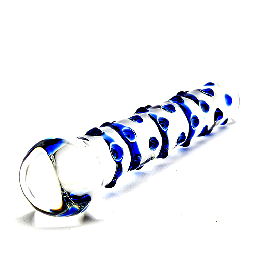 n11034-spectrum-nubby-textured-glass-dildo-2-wr
