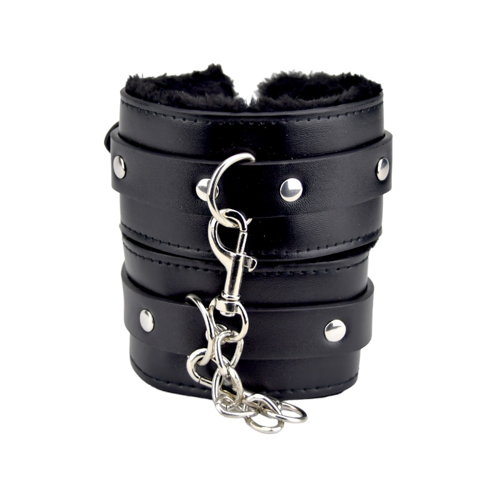 n11932-bound-to-please-furry-plush-wrist-cuffs-black-4