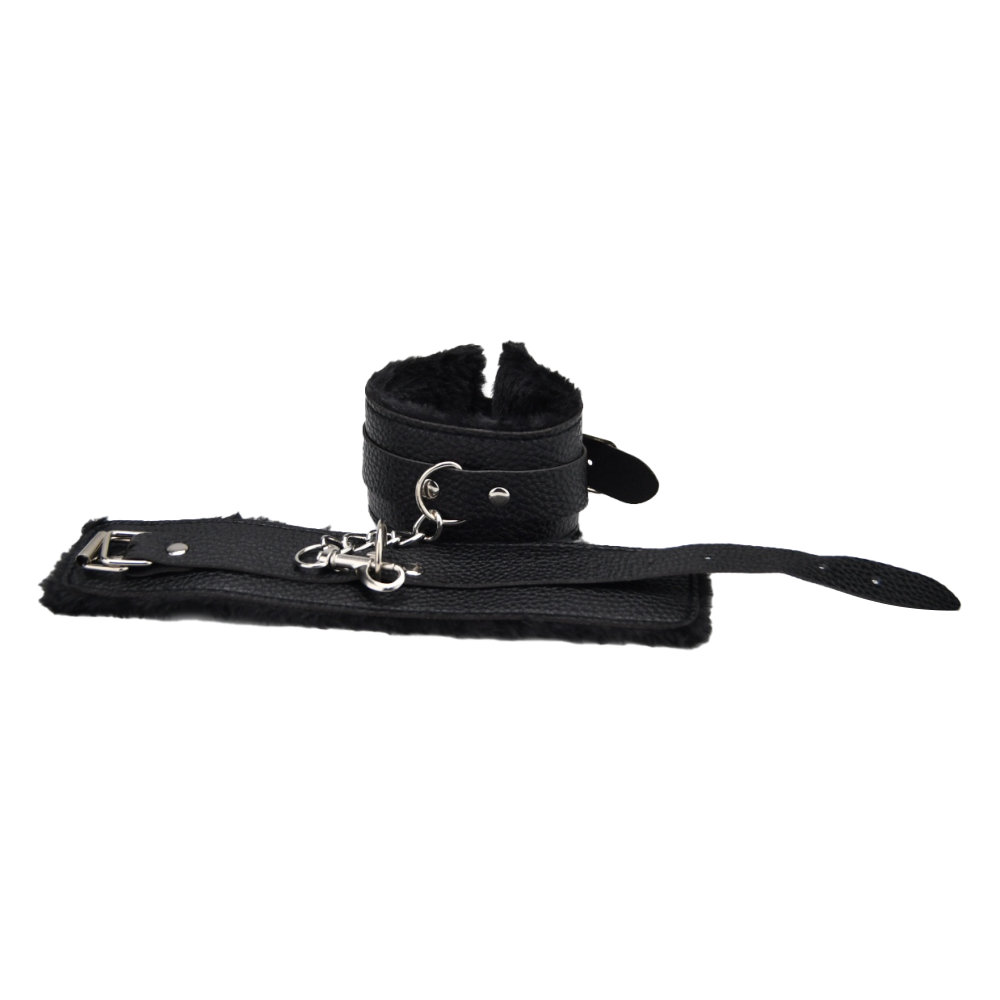 n12280-bound-to-play-beginners-bondage-kit-black-8-piece-ankle-cuffs