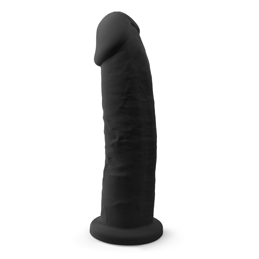 n11121-9-inch-realistic-girthy-silicone-dual-density-dildo-with-suction-cup-black-1