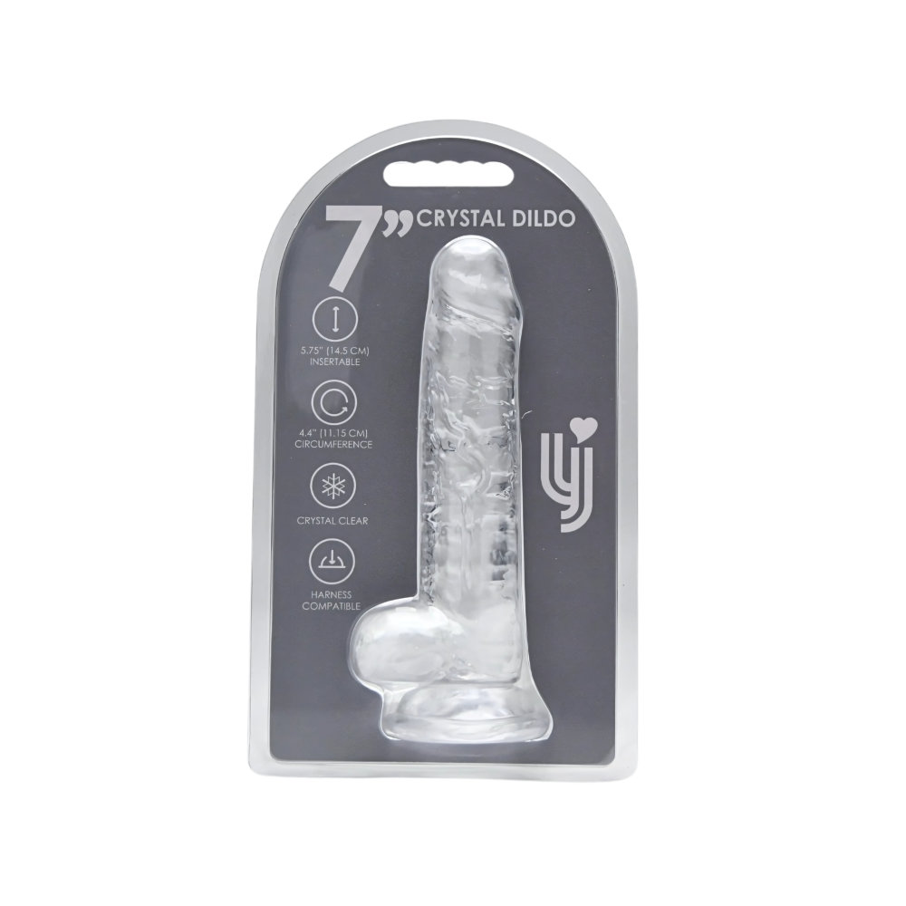 n12186-loving-joy-7-inch-dildo-with-balls-clear-new-pkg