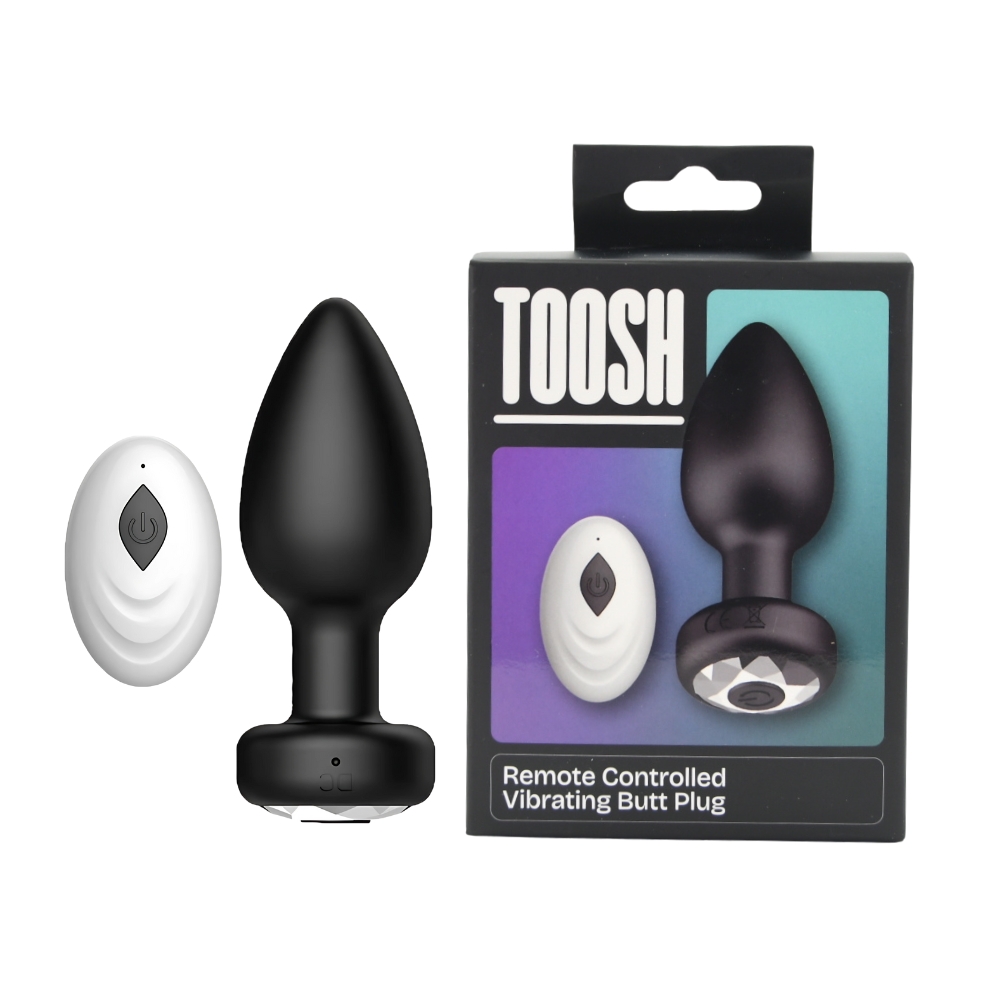 n12941-toosh-remote-controlled-silicone-vibrating-butt-plug-2-pkg-duo
